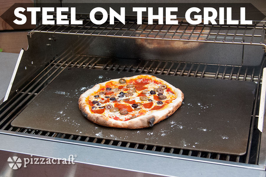 Using a Pizza Steel on the Grill