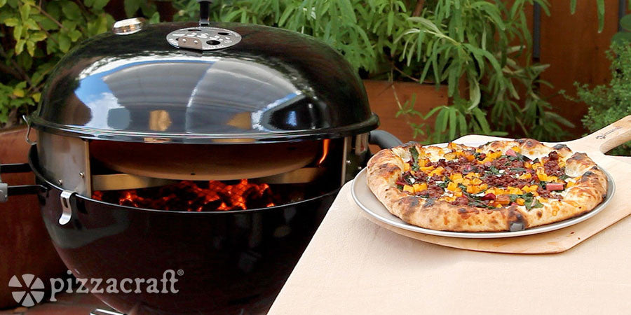 The PizzaQue Pizza Kit for Kettle Grills