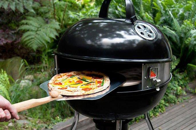 Convert Your Kettle Grill To A Pizza Grill!